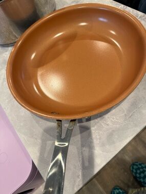 Gotham Steel 11.5” Copper-Color Ceramic Nonstick Frying Pan